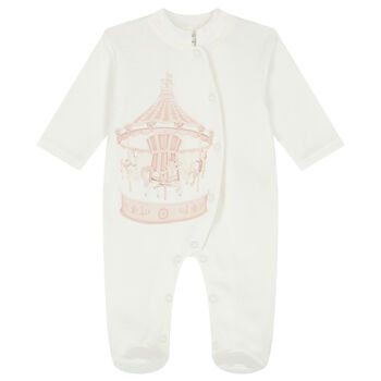 Ivory Carousel Babygrow